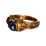 P.J. - The It Girl — Art Nouveau Sapphire Ring