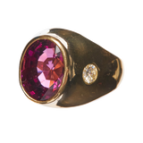 ALLEGRA — Rhodolite Garnet & Diamond Ring