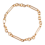 ALTERNATING OPEN LINK BRACELET