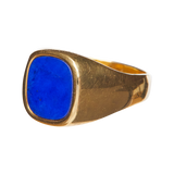 LIAM — Gold & Lapis Ring